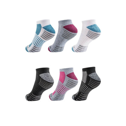 COLUMBIA Fashion Crew With Pique Footbed Women's Socks (6 Pairs) - Supersports Thailand