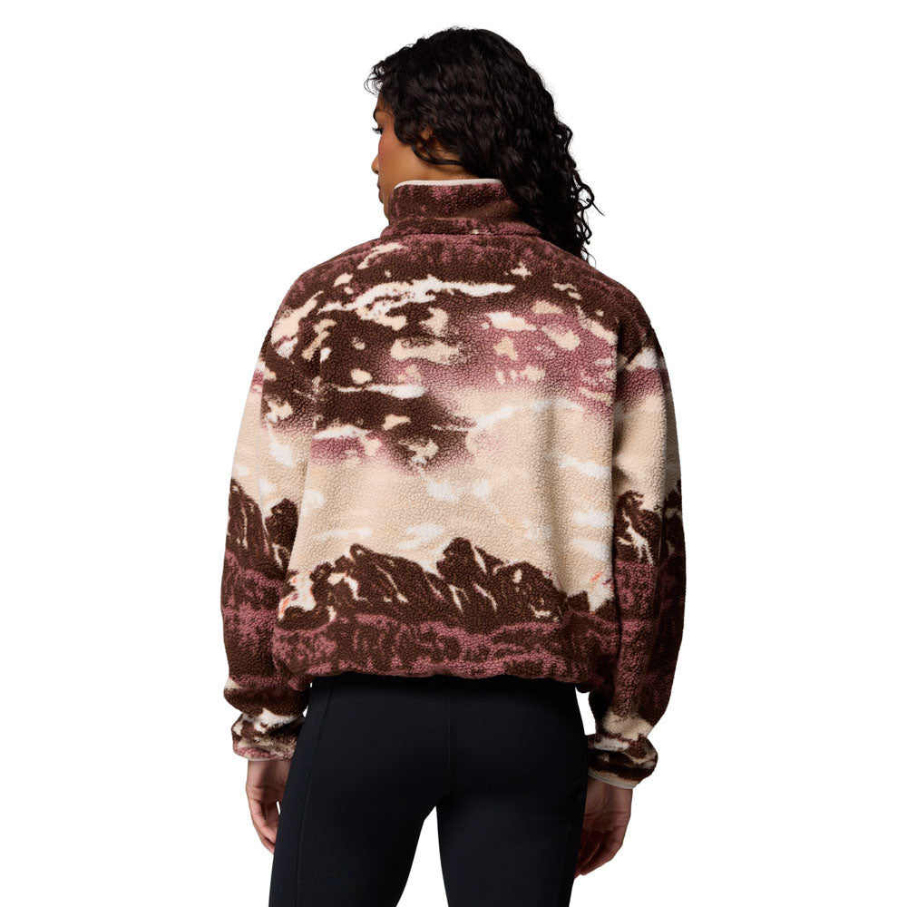 COLUMBIA Helvetia™ II Printed Cropped Half Snap Women's Sweatshirt - Supersports Thailand Supersports Thailand