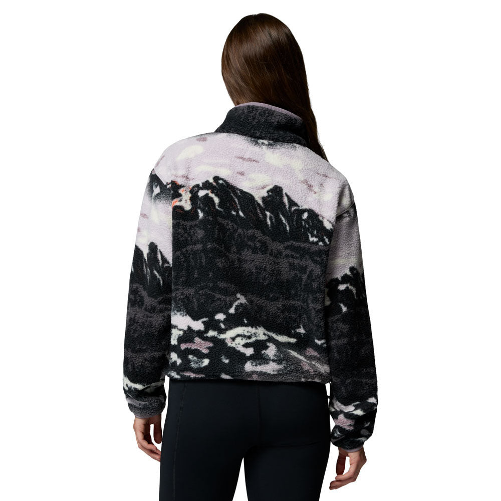 COLUMBIA Helvetia™ II Printed Cropped Half Snap เสื้อลำลองแขนยาวผู้หญิง