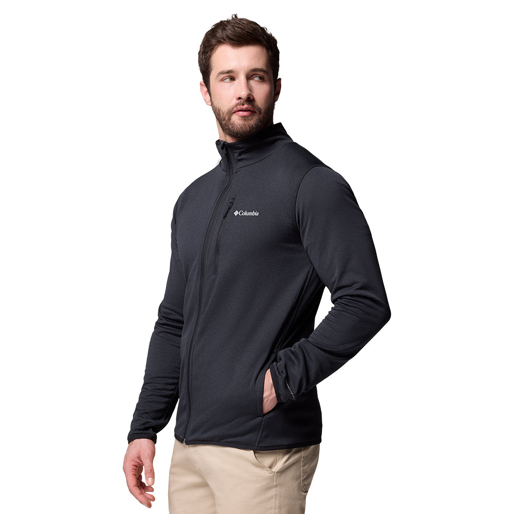 COLUMBIA Essential Hike Grid Fleece Full Zip Men's Jacket - Supersports Thailand