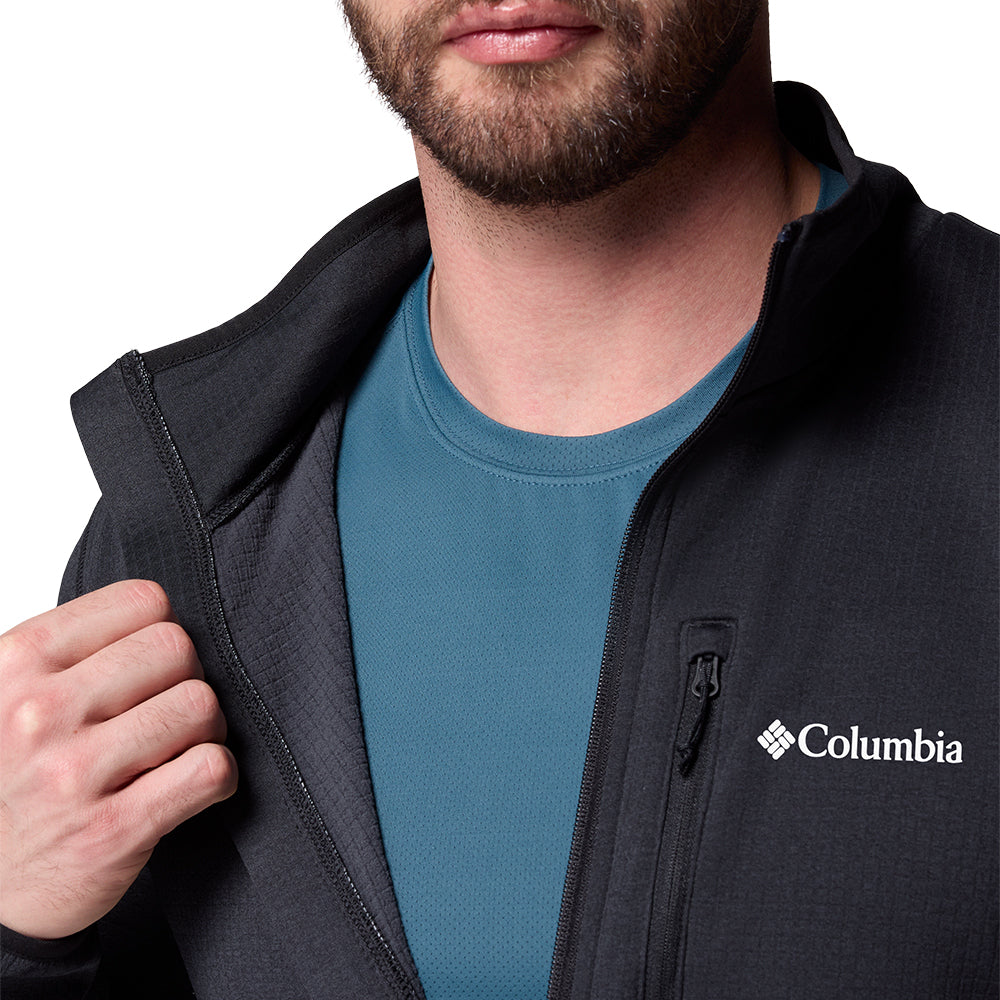 COLUMBIA Essential Hike Grid Fleece Full Zip Men's Jacket - Supersports Thailand Supersports Thailand