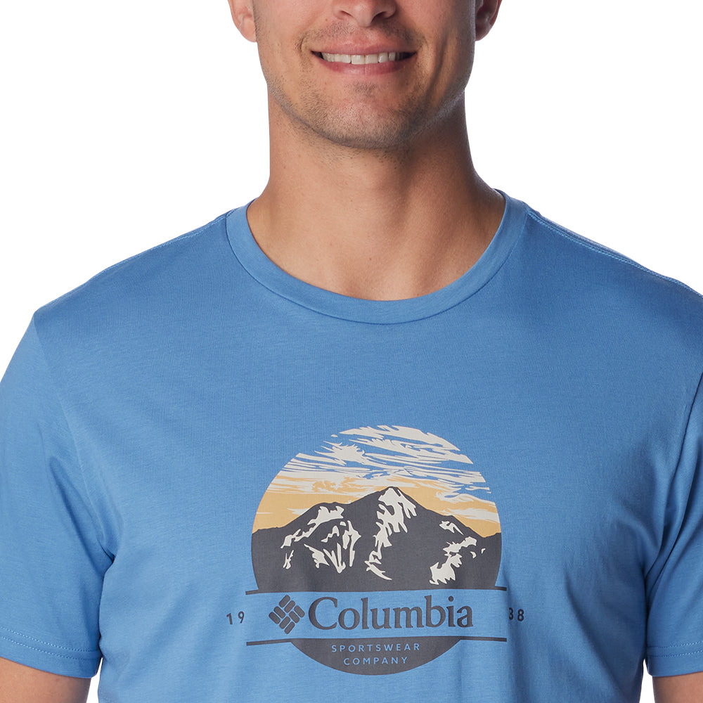 COLUMBIA Path Lake™ II Graphic เสื้อยืดผู้ชาย