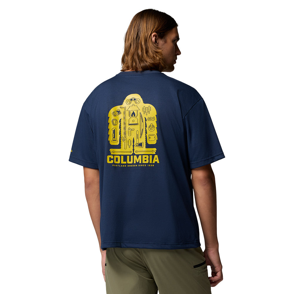 COLUMBIA Cedar Trail™ Back Graphic Technical Men's T-Shirt - Supersports Thailand Supersports Thailand