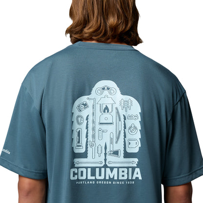 COLUMBIA Cedar Trail™ Back Graphic Technical Men's T-Shirt - Supersports Thailand