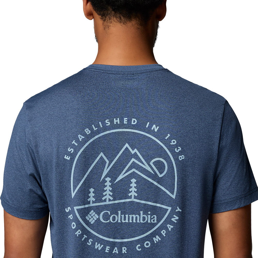 COLUMBIA Parsons Point™ SS Back Graphic Men's T-Shirt - Supersports Thailand Supersports Thailand