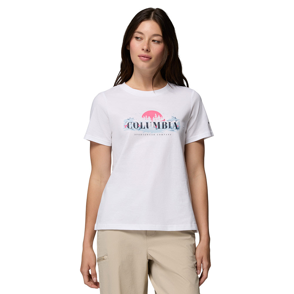 COLUMBIA Rolling Bend™ Seasonal Graphic เสื้อยืดผู้หญิง Supersports Thailand