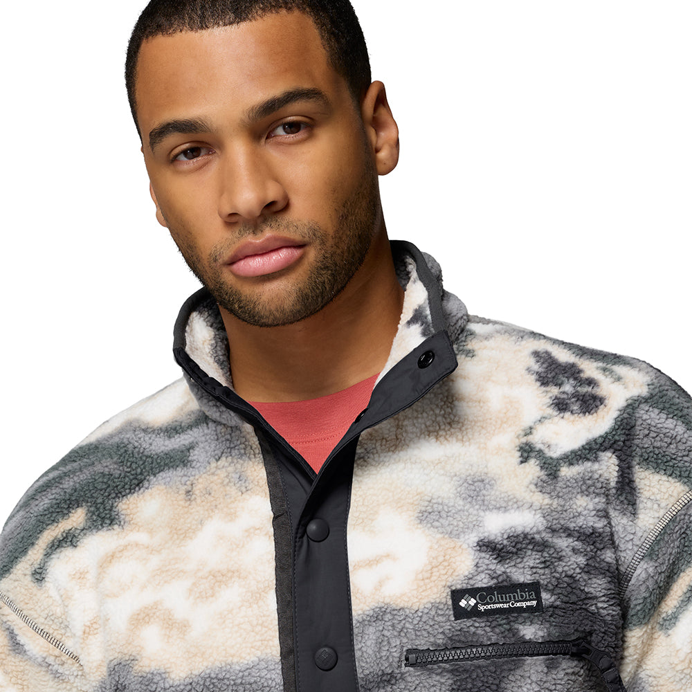 COLUMBIA Helvetia™ II Printed Half Snap Men's Sweatshirt - Supersports Thailand