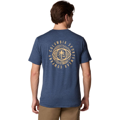 COLUMBIA Kwick Hike™ Back Graphic เสื้อยืดผู้ชาย