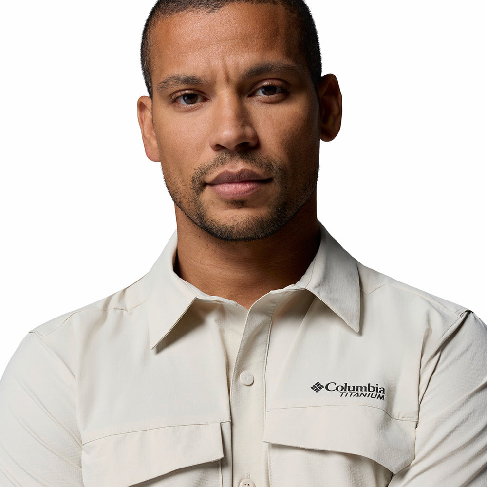 COLUMBIA Silver Ridge Elite Short Sleeve Woven เสื้อเดินป่าผู้ชาย Supersports Thailand