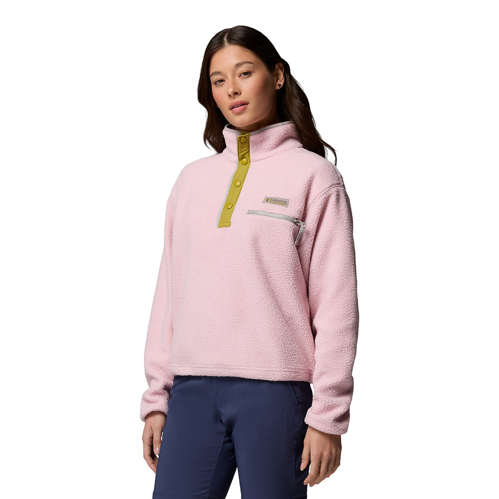 COLUMBIA Helvetia™ II Cropped Half Snap Women's Sweatshirt - Supersports Thailand