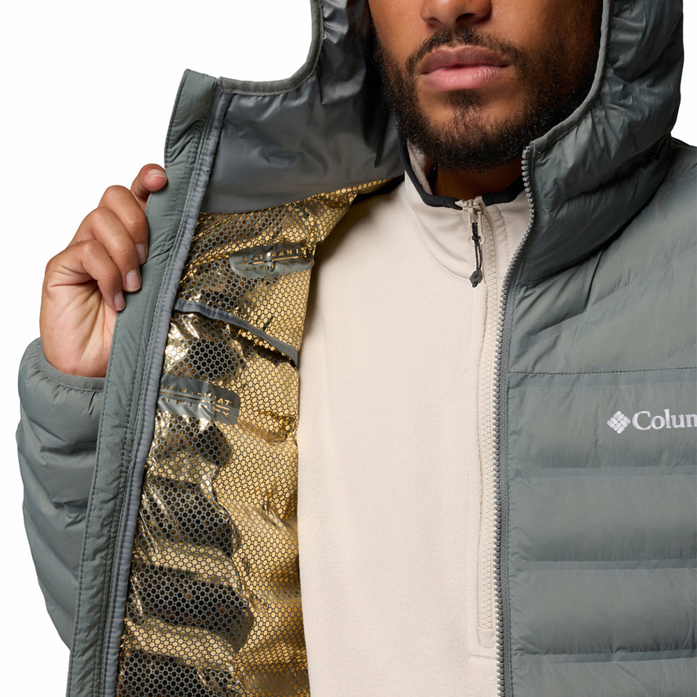 COLUMBIA Terwilliger Trail Heat Seal Hooded เสื้อแจ็คเก็ตผู้ชาย Supersports Thailand