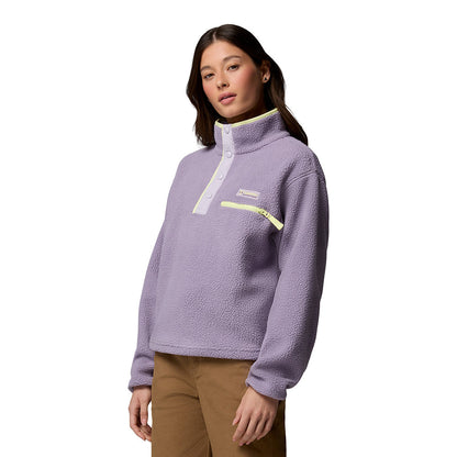 COLUMBIA Helvetia™ II Cropped Half Snap Women's Sweatshirt - Supersports Thailand