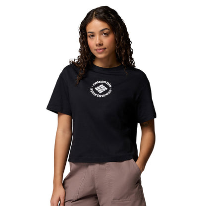 COLUMBIA Rolling Bend™ Graphic Relaxed Crop Women's T-Shirt - Supersports Thailand
