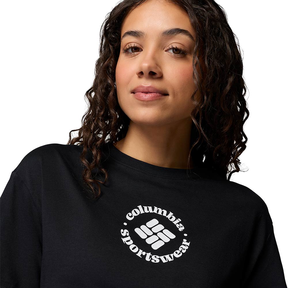 COLUMBIA Rolling Bend™ Graphic Relaxed Crop Women's T-Shirt - Supersports Thailand Supersports Thailand