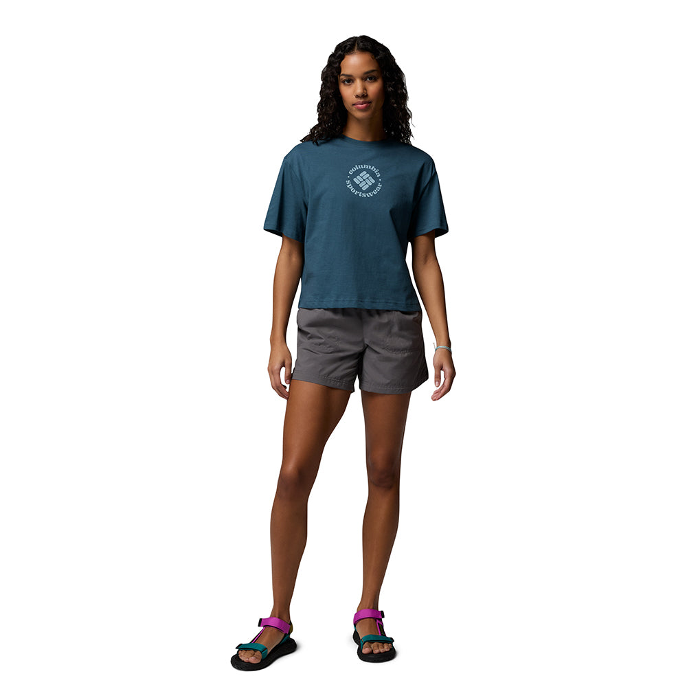 COLUMBIA Rolling Bend™ Graphic Relaxed Crop Women's T-Shirt - Supersports Thailand