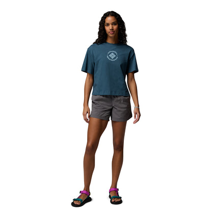 COLUMBIA Rolling Bend™ Graphic Relaxed Crop Women's T-Shirt - Supersports Thailand