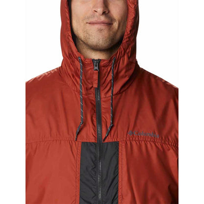 COLUMBIA Flash Challenger Lined Windbreaker เสื้อแจ็คเก็ตเดินป่าผู้ชาย