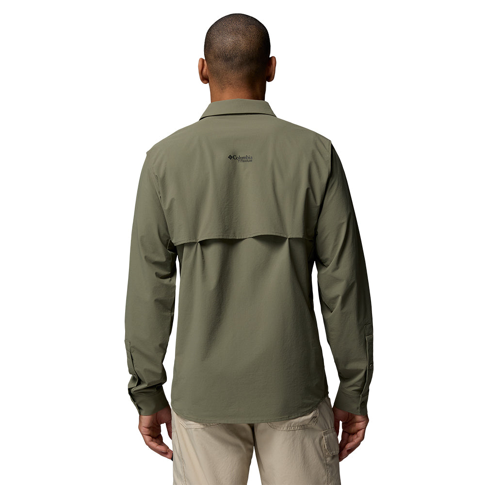 COLUMBIA Silver Ridge Elite Long Sleeve Woven เสื้อเดินป่าผู้ชาย Supersports Thailand