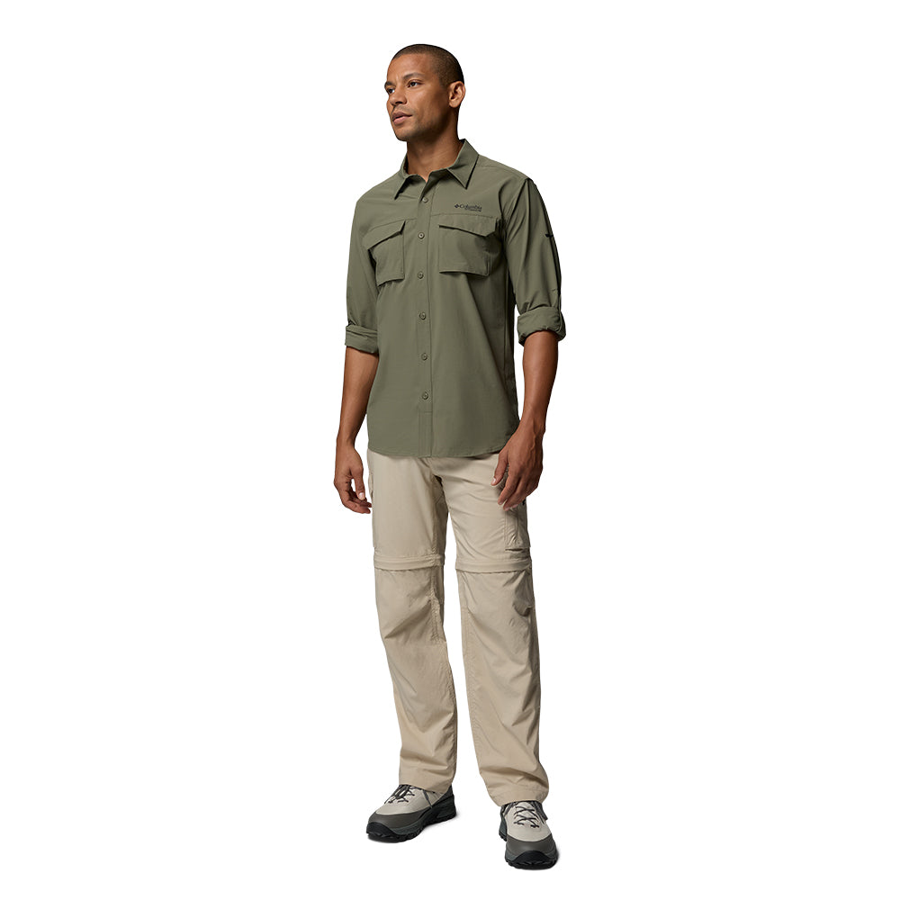 COLUMBIA Silver Ridge Elite Long Sleeve Woven เสื้อเดินป่าผู้ชาย Supersports Thailand