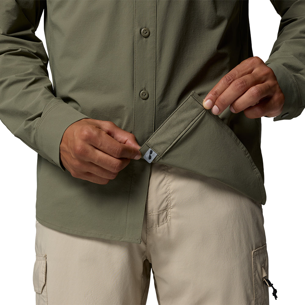 COLUMBIA Silver Ridge Elite Long Sleeve Woven เสื้อเดินป่าผู้ชาย Supersports Thailand