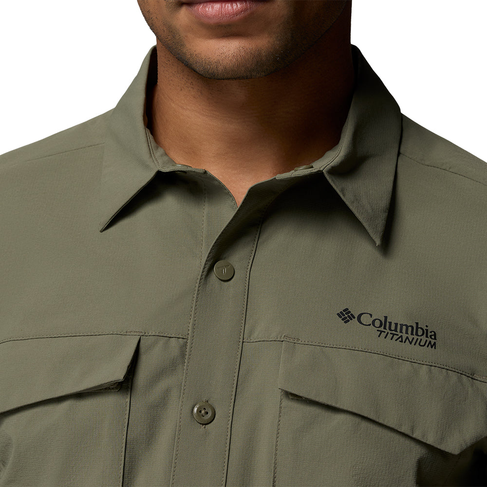 COLUMBIA Silver Ridge Elite Long Sleeve Woven เสื้อเดินป่าผู้ชาย Supersports Thailand