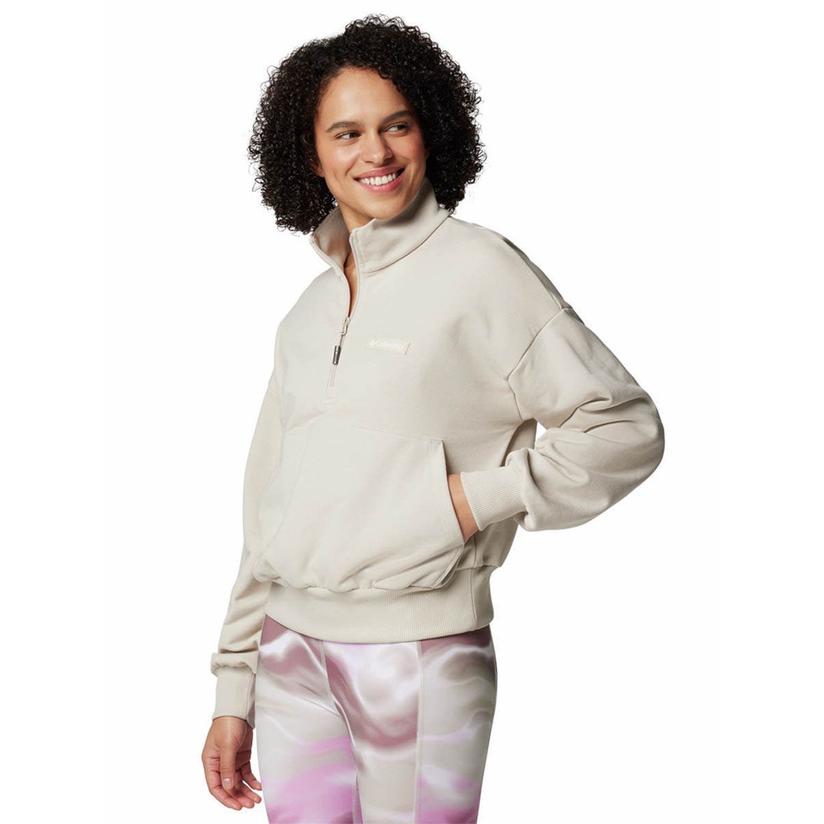 COLUMBIA Marble Canyon™ French Terry Quarter Zip Women's Sweatshirt - Supersports Thailand