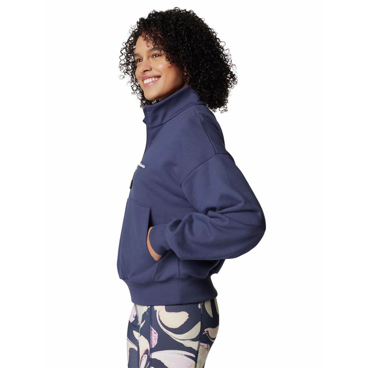 COLUMBIA Marble Canyon™ French Terry Quarter Zip Women's Sweatshirt - Supersports Thailand Supersports Thailand