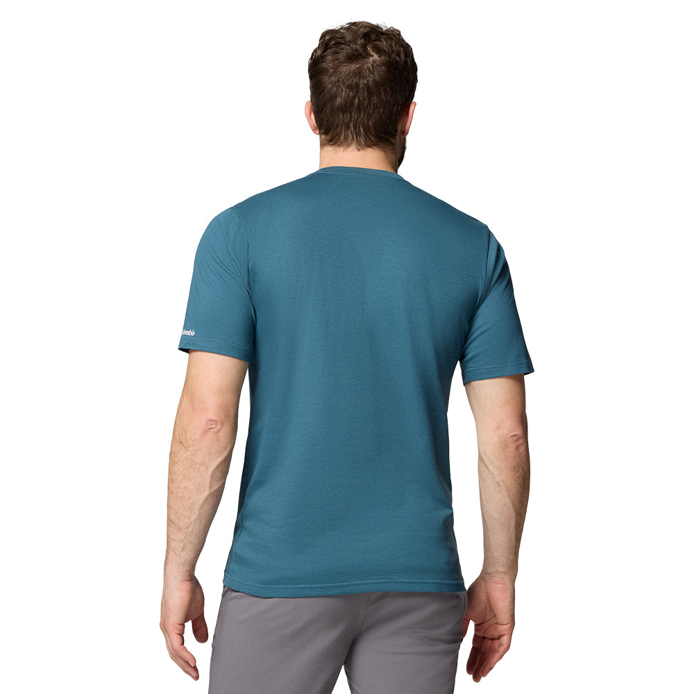 COLUMBIA CSC Basic Logo เสื้อยืดผู้ชาย