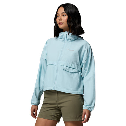 COLUMBIA Spire Valley™ Cropped Hooded Windbreaker Women's Jacket - Supersports Thailand