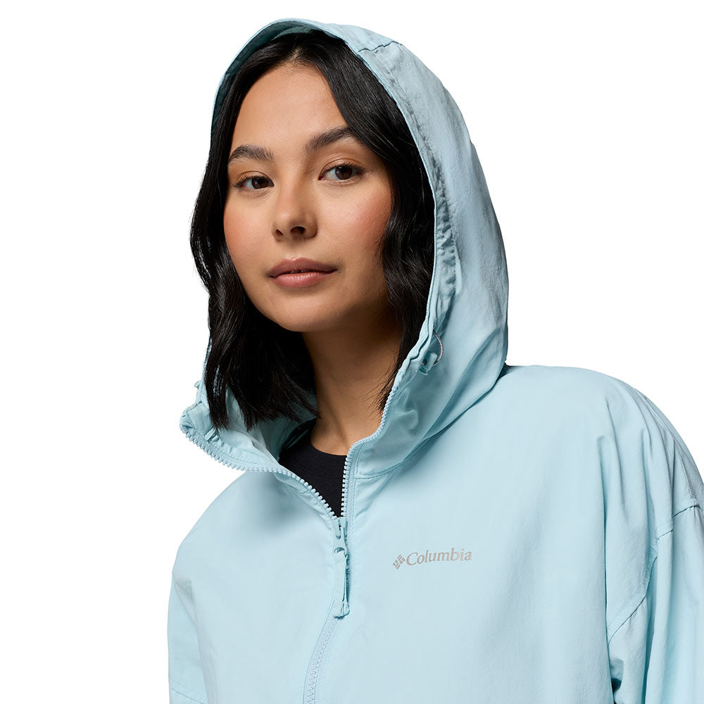 COLUMBIA Spire Valley™ Cropped Hooded Windbreaker Women's Jacket - Supersports Thailand