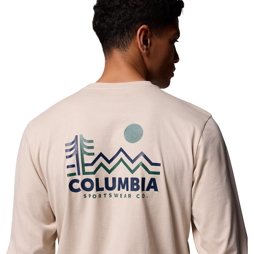 COLUMBIA CSC™ Seasonal Logo Long Sleeve เสื้อยืดผู้ชาย