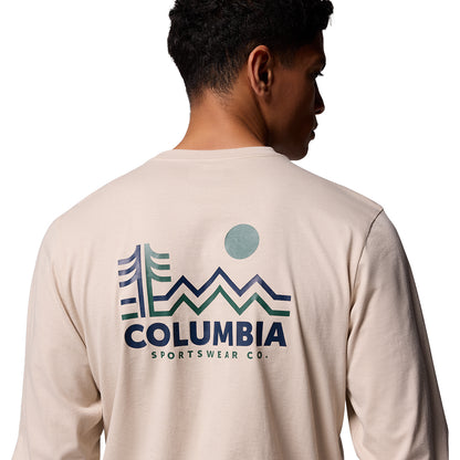 COLUMBIA CSC™ Seasonal Logo Long Sleeve เสื้อยืดผู้ชาย