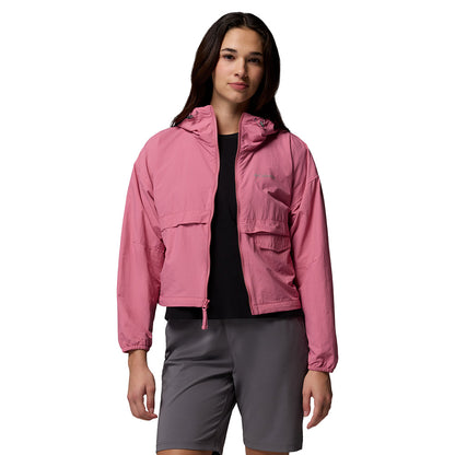 COLUMBIA Spire Valley™ Cropped Hooded Windbreaker Women's Jacket - Supersports Thailand