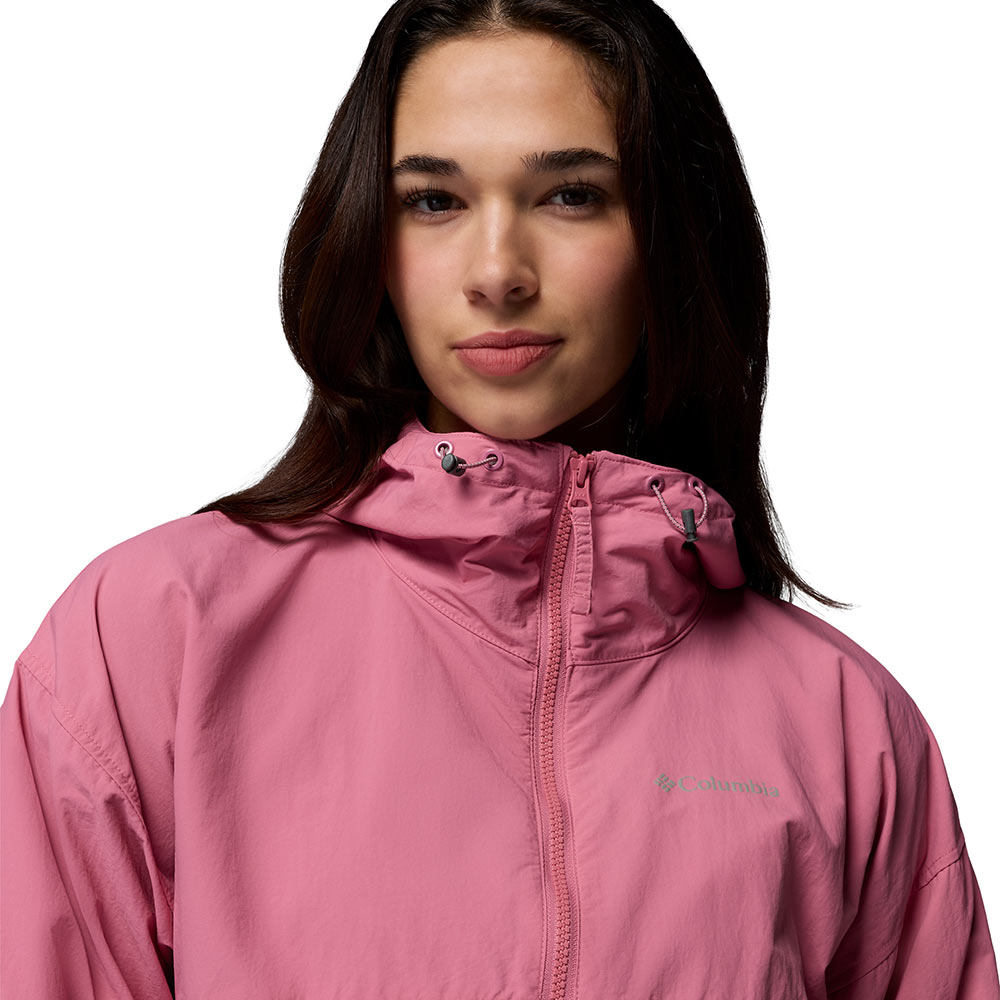 COLUMBIA Spire Valley™ Cropped Hooded Windbreaker Women's Jacket - Supersports Thailand