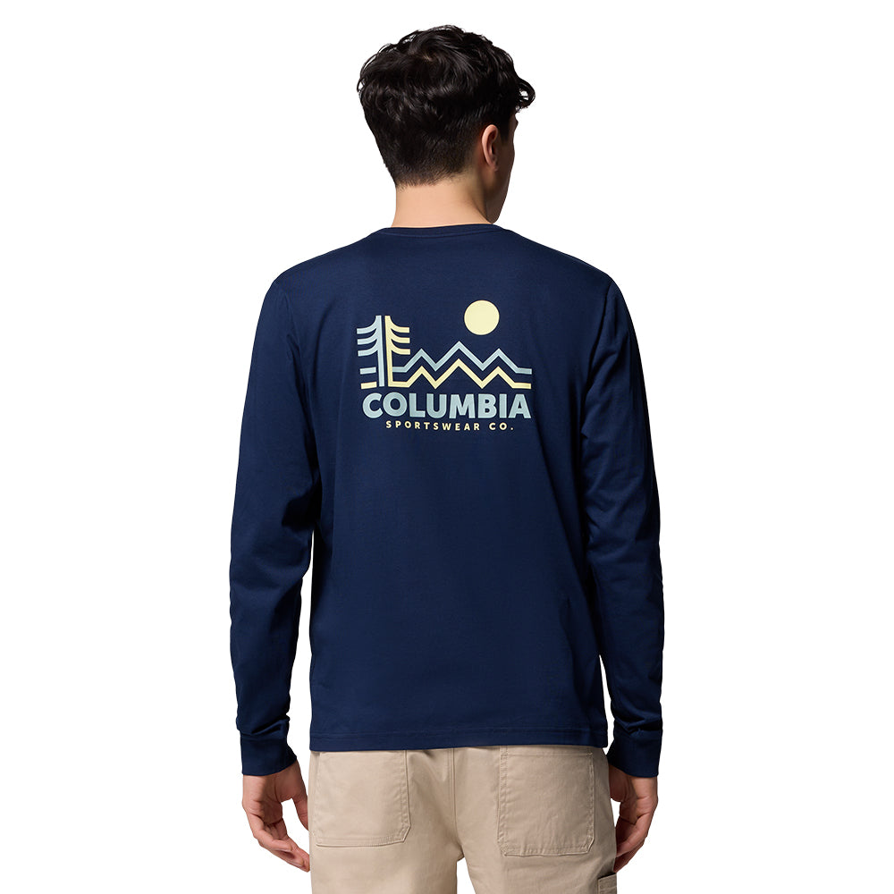 COLUMBIA CSC™ Seasonal Logo Long Sleeve เสื้อยืดผู้ชาย