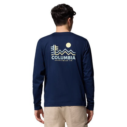 COLUMBIA CSC™ Seasonal Logo Long Sleeve เสื้อยืดผู้ชาย