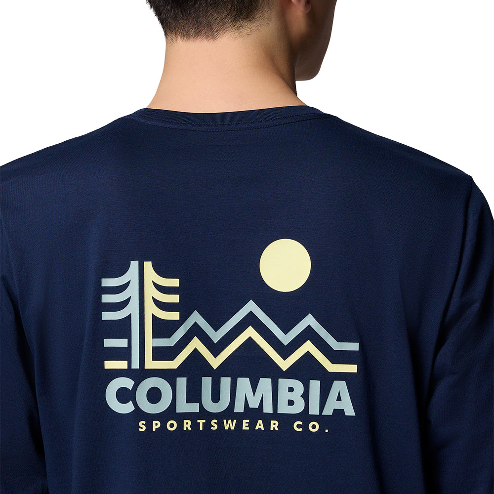 COLUMBIA CSC™ Seasonal Logo Long Sleeve เสื้อยืดผู้ชาย