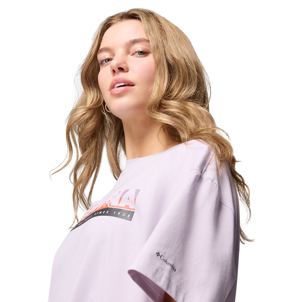 COLUMBIA Rolling Bend™ Graphic Oversized เสื้อยืดผู้หญิง