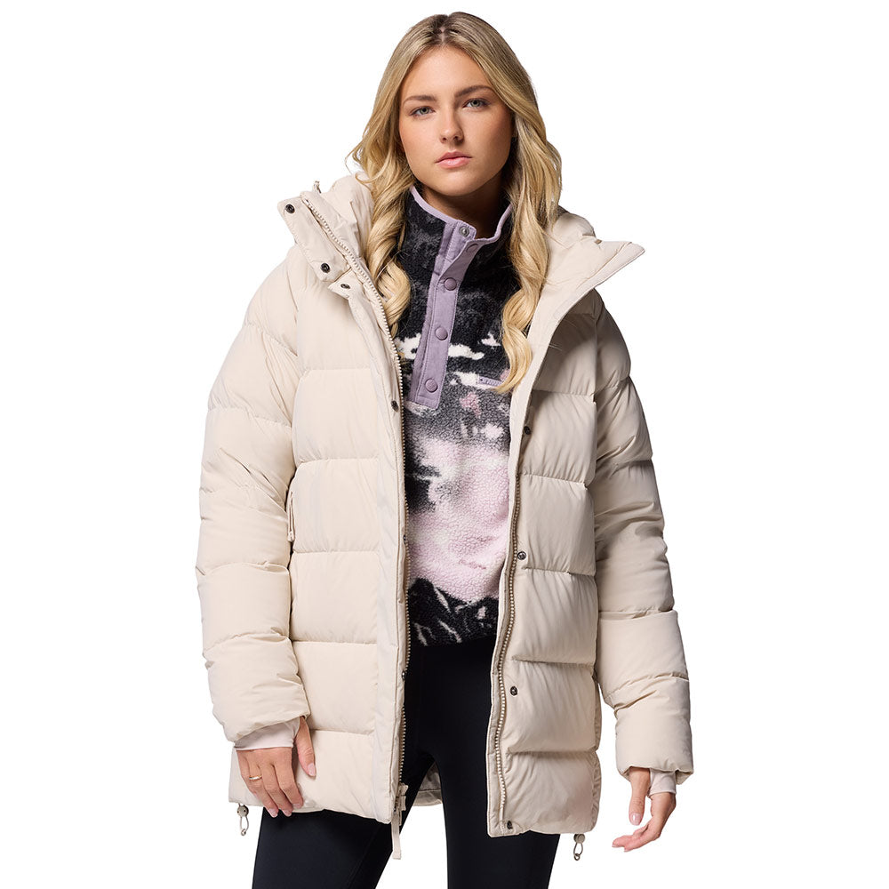 COLUMBIA Amaze Puff™ Mid Hooded เสื้อแจ็คเก็ตผู้หญิง