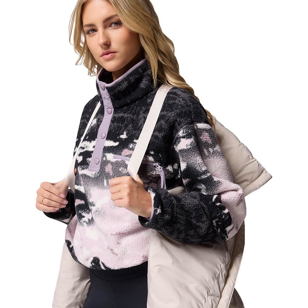 COLUMBIA Amaze Puff™ Mid Hooded เสื้อแจ็คเก็ตผู้หญิง