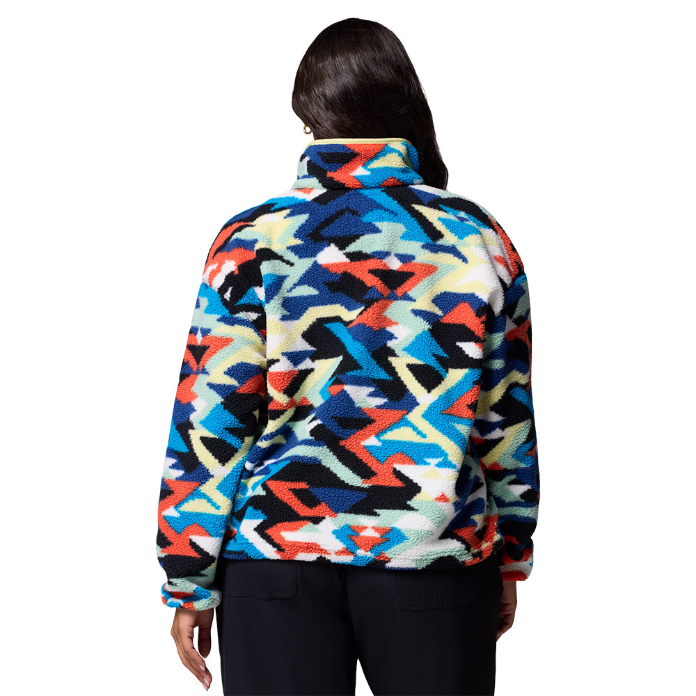 COLUMBIA Helvetia™ II Printed Cropped Half Snap Women's Sweatshirt