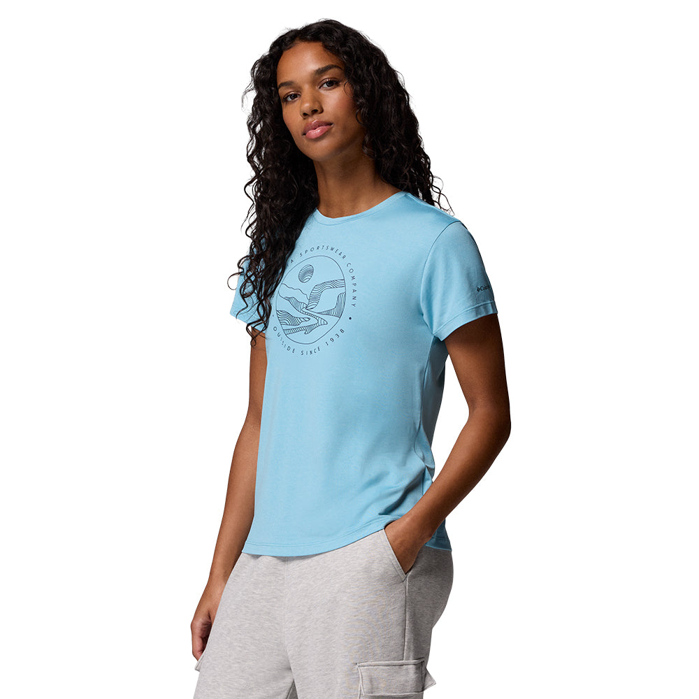 COLUMBIA Sloan Ridge™ Technical Graphic Women's T-Shirt - Supersports Thailand