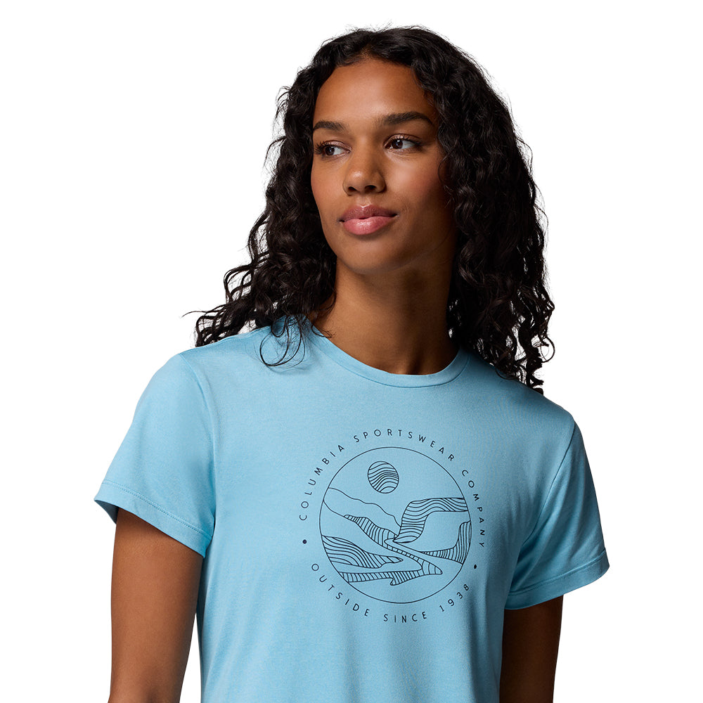 COLUMBIA Sloan Ridge™ Technical Graphic Women's T-Shirt - Supersports Thailand