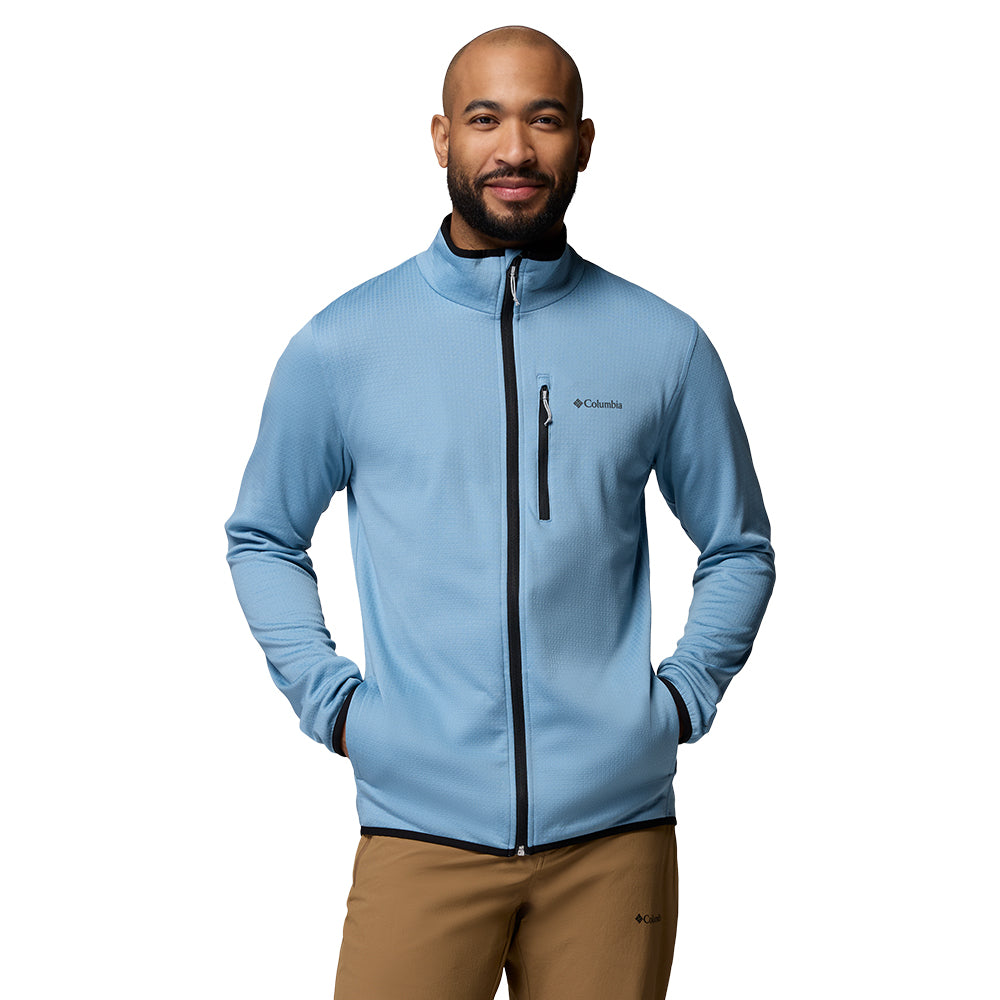 COLUMBIA Essential Hike Grid Fleece Full Zip Men's Jacket Supersports Thailand