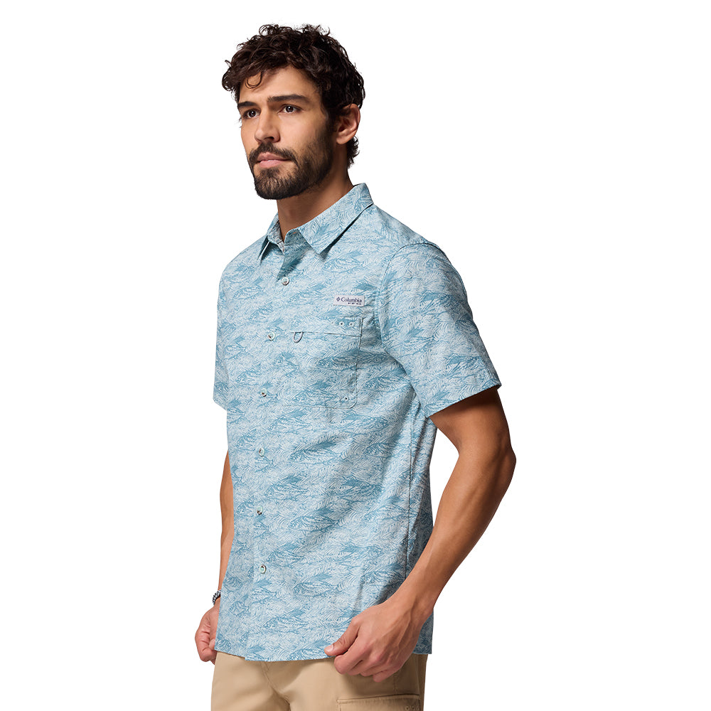 COLUMBIA PFG Wild Cast™ Camp เสื้อเชิ้ตผู้ชาย