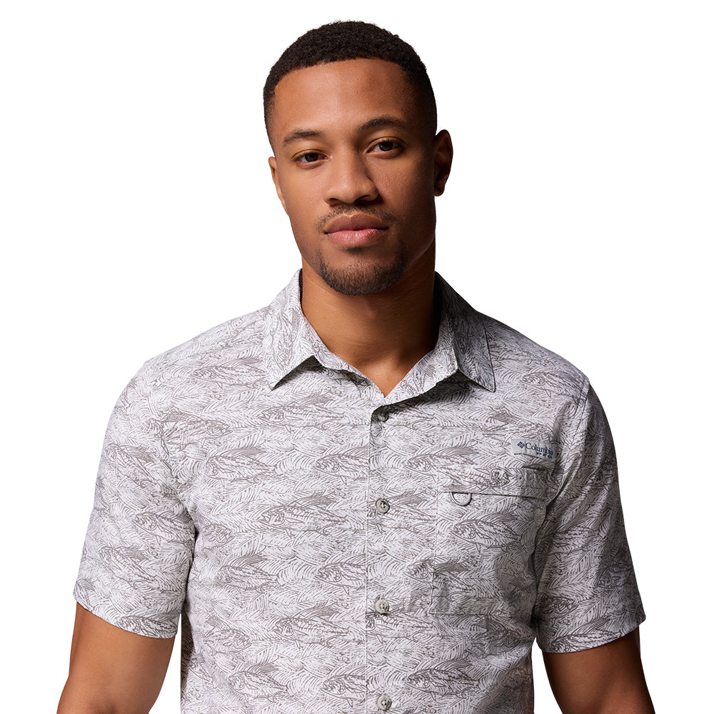 COLUMBIA PFG Wild Cast™ Camp เสื้อเชิ้ตผู้ชาย