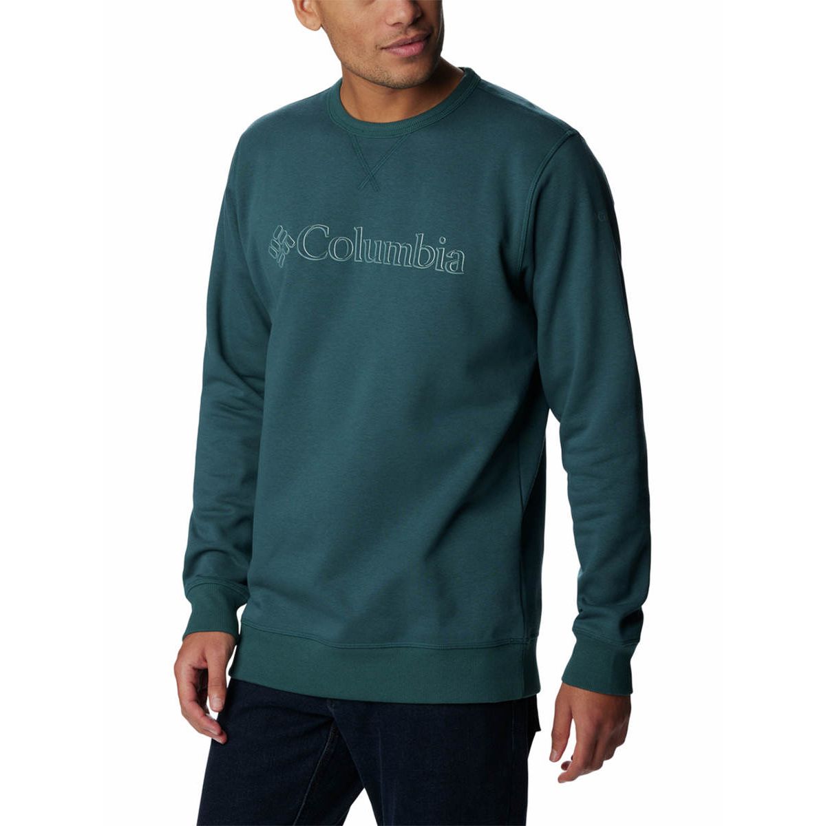 COLUMBIA Logo Fleece Crew Men's Sweatshirt - Supersports Thailand Supersports Thailand
