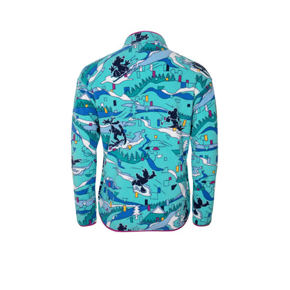 COLUMBIA CSC x Disney Half Snap Men's Sweatshirt