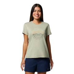 COLUMBIA Sloan Ridge™ Technical Graphic เสื้อยืดผู้หญิง