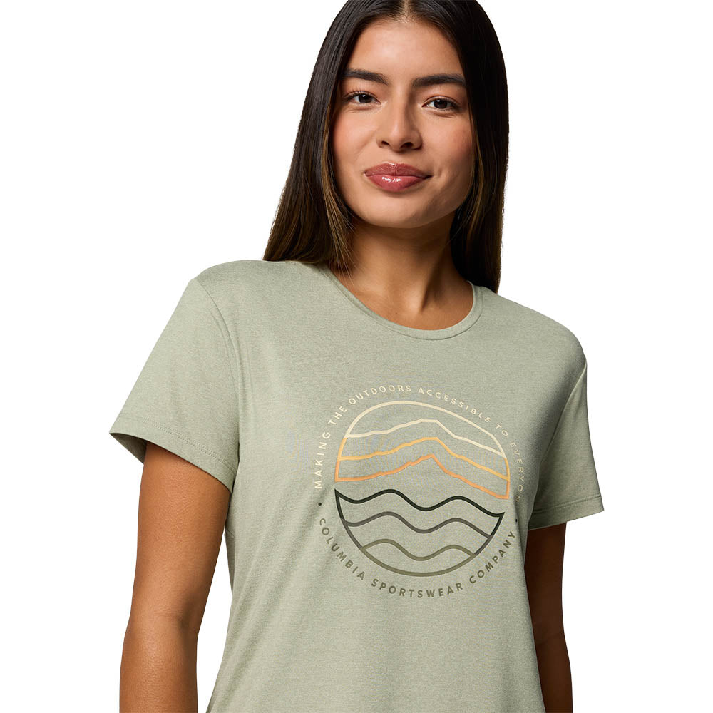 COLUMBIA Sloan Ridge™ Technical Graphic Women's T-Shirt - Supersports Thailand